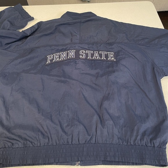 Nike Sports NCAA Penn State Football Windbreaker Jacket Size L Vintage - Picture 9 of 9